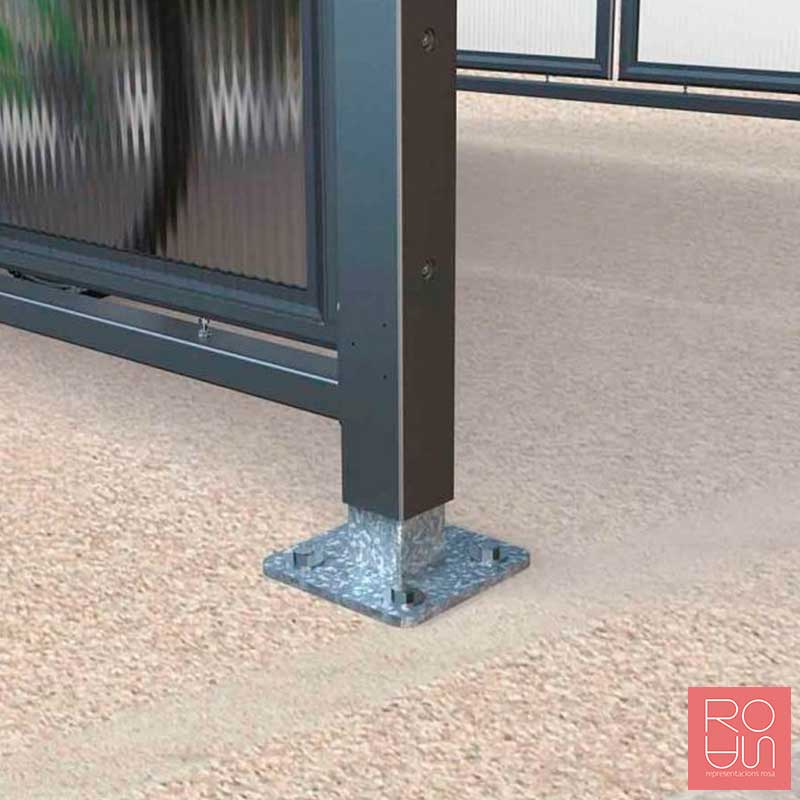 Refugi per bicicletes i motos model Bòveda L